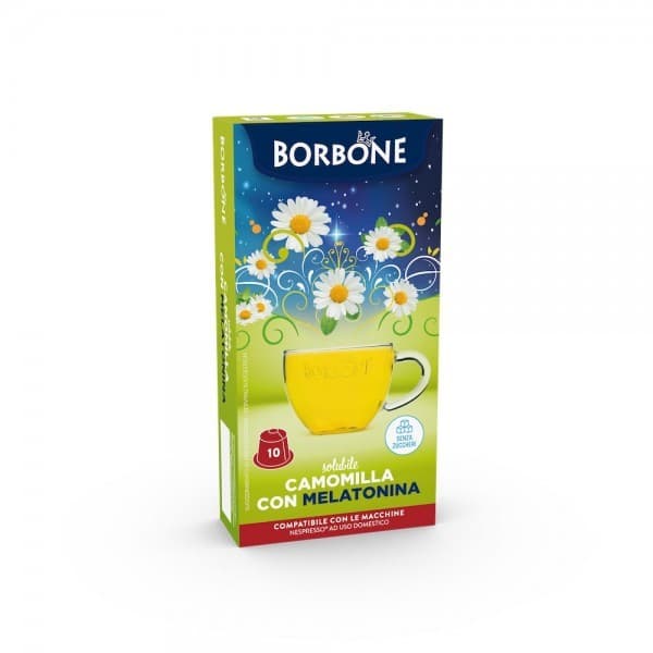 10 Camomilla con Melatonina Borbone Nespresso, immagine 1