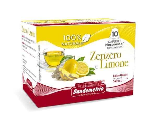 10 Zenzero e Limone Sandemetrio Nespresso, immagine 1