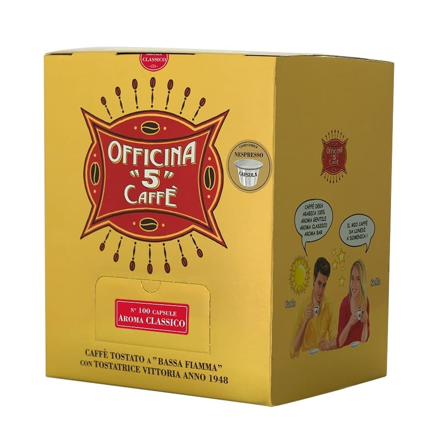 100 Aroma Classico Officina 5 Caffè Nespresso, immagine 1