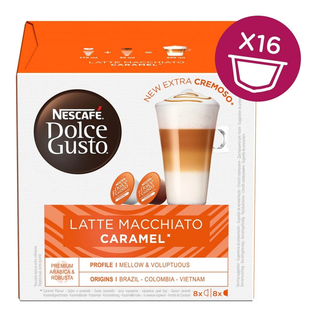 16 Caramel Latte Macchiato Nestlè Dolce Gusto, immagine 1