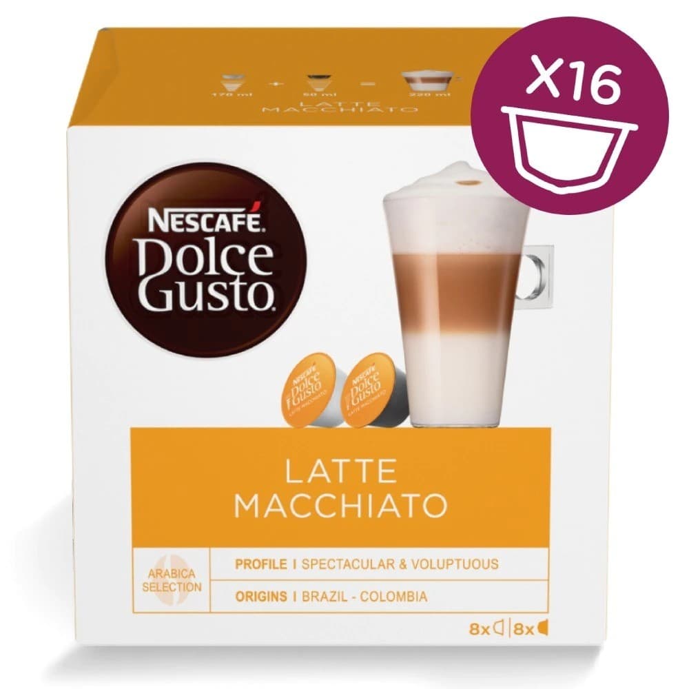 16 Latte Macchiato Nestlè Dolce Gusto, immagine 1