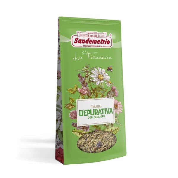 1 Tisana Depurativa con Carciofo sacchetto da 100g Sandemetrio, immagine 1