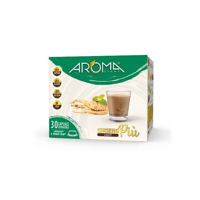 30 Ginseng LIGHT Senza Lattosio Aroma Light A Modo Mio, immagine 1