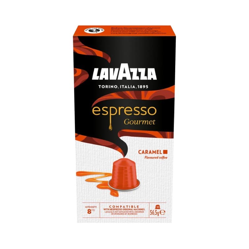 10 Lavazza Espresso Gourmet Caramel Alluminio Nesp resso, immagine 1