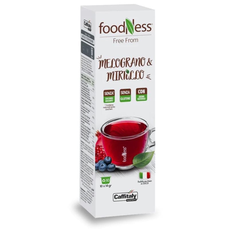 10 Foodness Tisana Melograno e Mirtillo Caffitaly, immagine 1