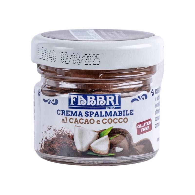 30g Crema Spalmabile Cacao e Cocco Fabbri, immagine 1