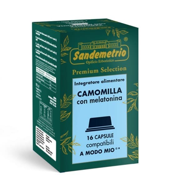 16 Camomilla con Melatonina Sandemetrio A Modo Mio, immagine 1