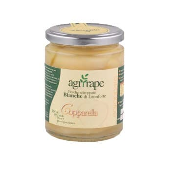 300g Pesche Bianche Sciroppate di Leonforte IGP Ag rirape, immagine 1