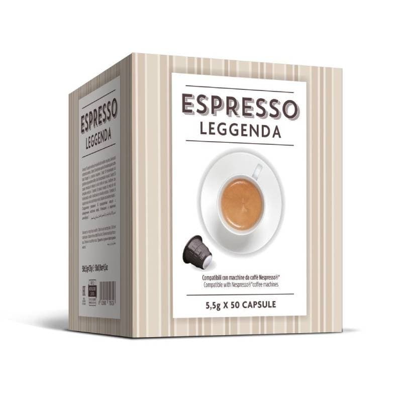 50 Espresso Leggenda Caffitaly per Nespresso, immagine 1