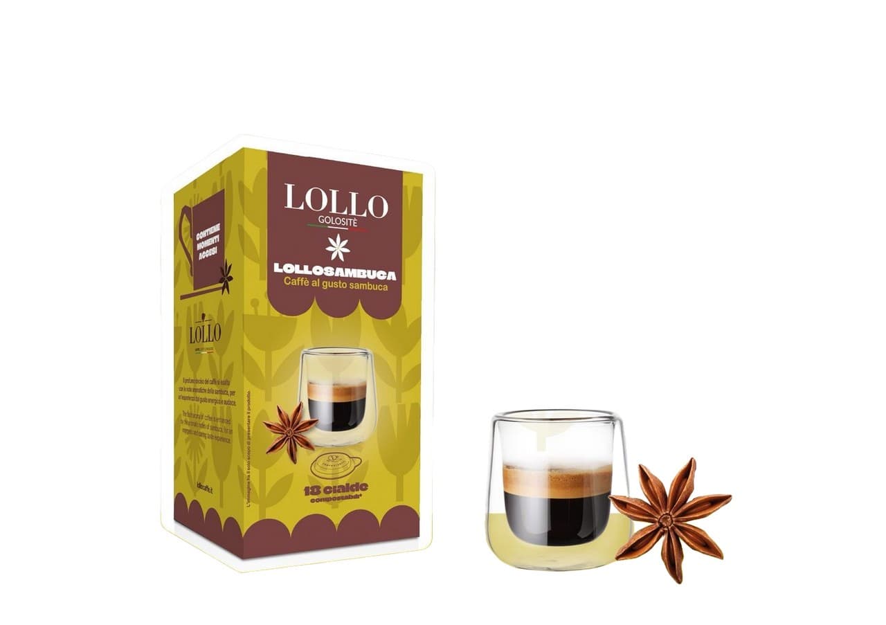 18 Caffè al Gusto Sambuca Lollo Cialde 44mm, immagine 1