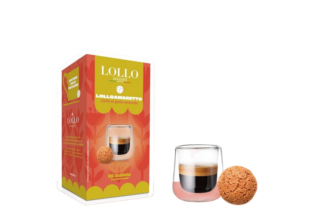 18 Caffè all'Amaretto Lollo Cialde 44mm, immagine 1