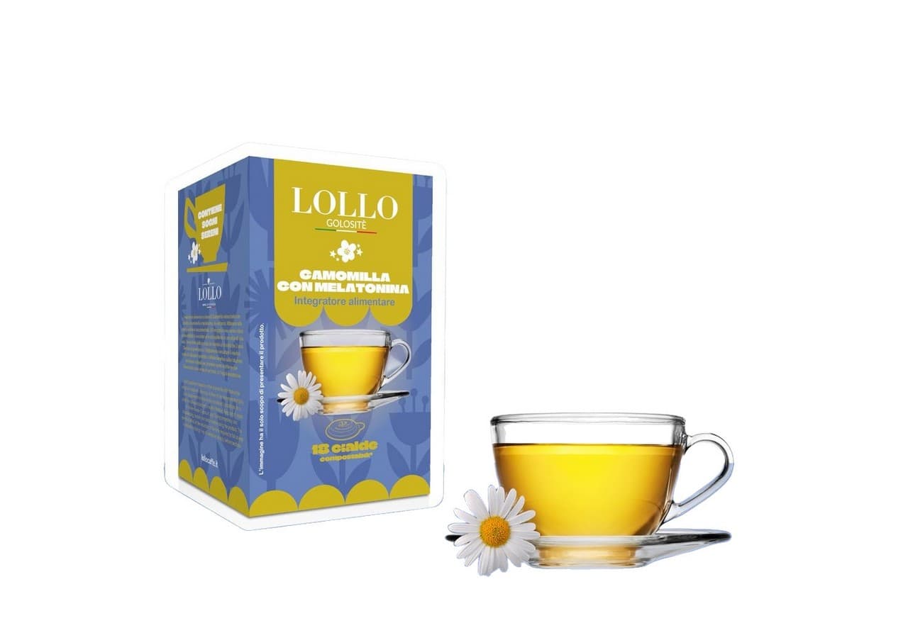 18 Camomilla con Melatonina Lollo Cialde 44mm, immagine 1