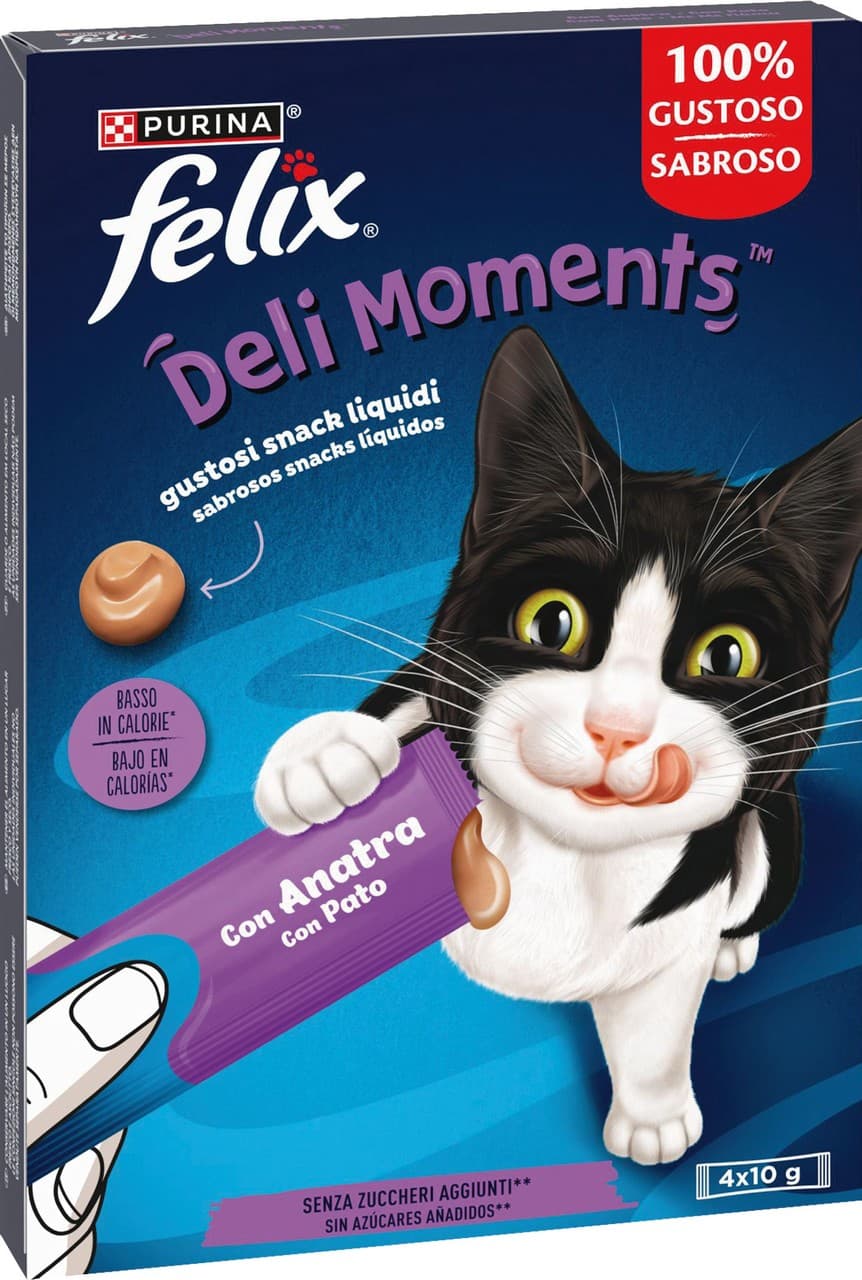 Felix Deli Moments Anatra 4x10g, immagine 1
