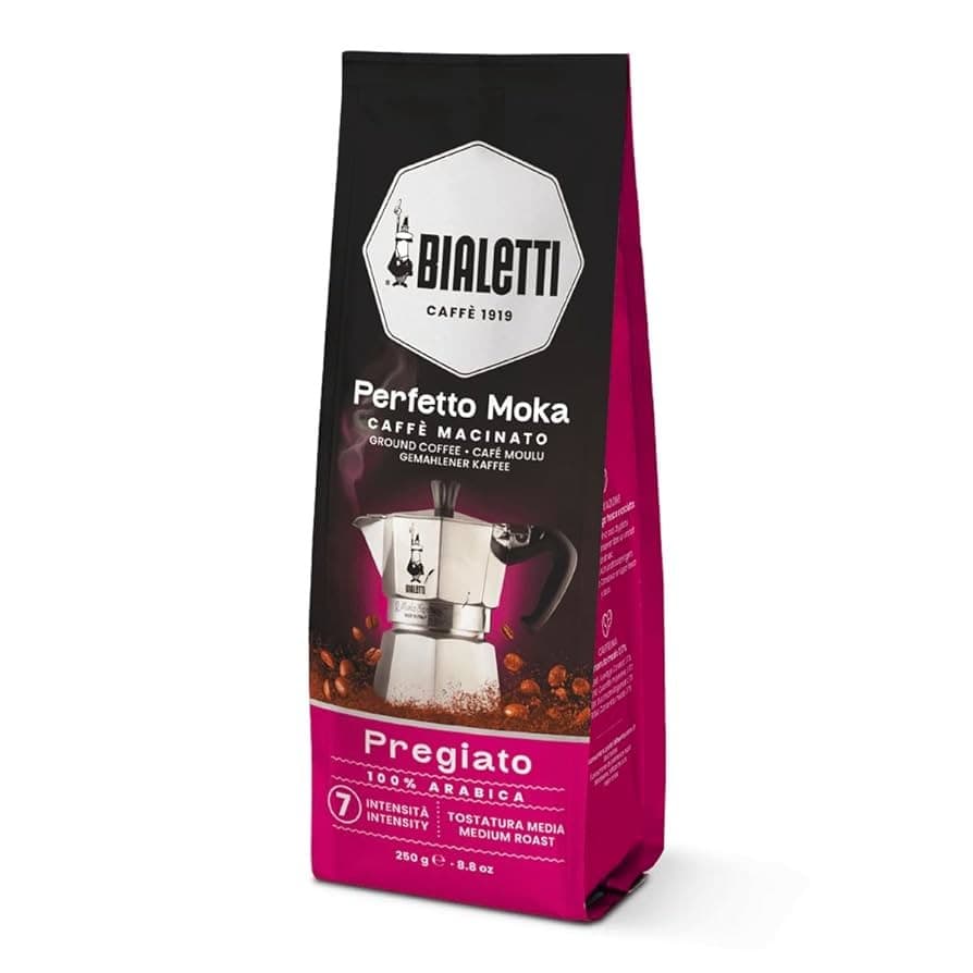 1 Sacchetto 250g Perfetto Moka Pregiato Bialetti, immagine 1