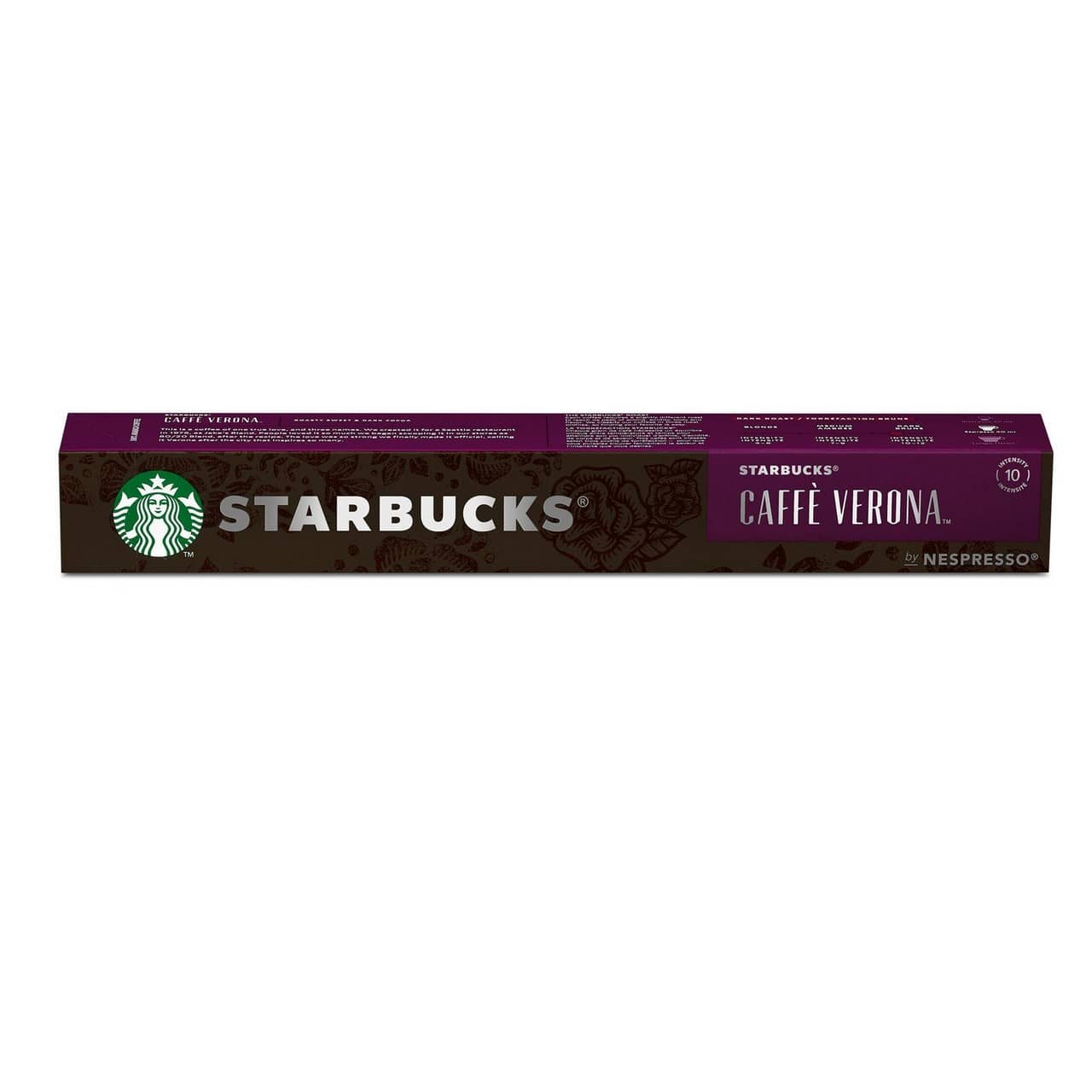 10 Verona Dark Roast Roast Starbucks Nespresso INT 10