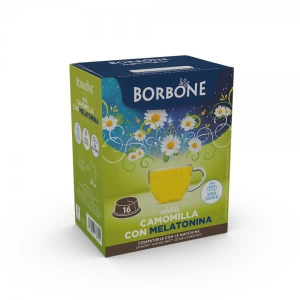 16 Camomilla con Melatonina Borbone a Modo Mio, immagine 1