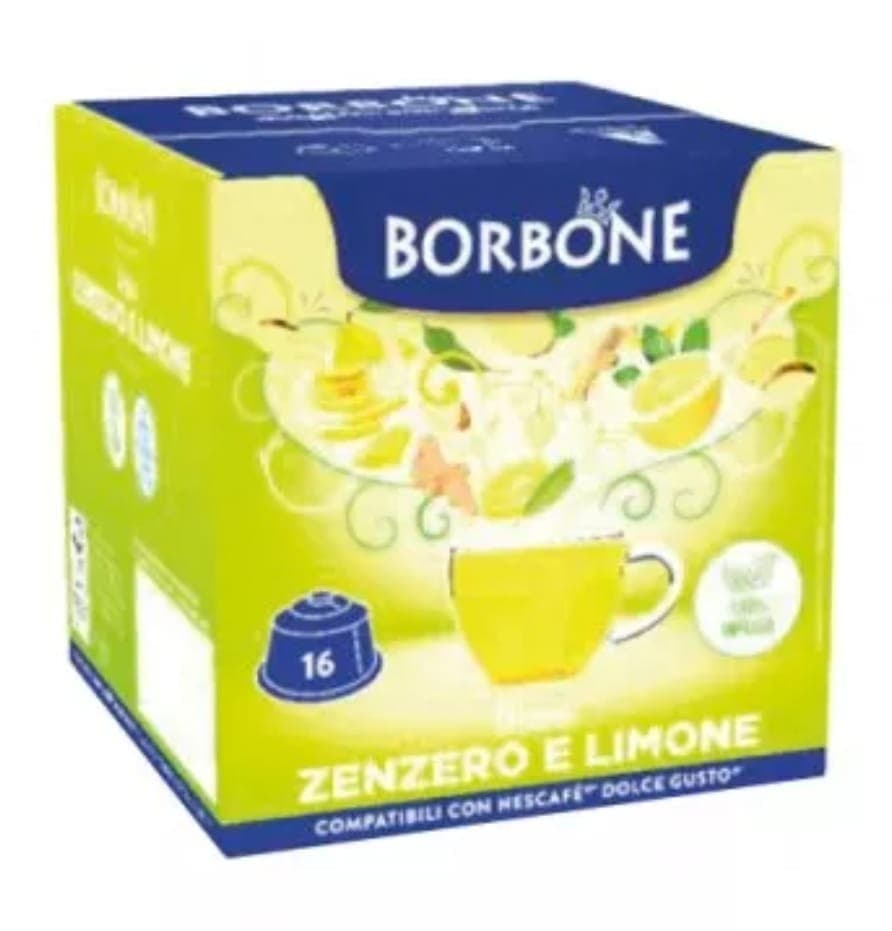 16 Tisana Zenzero e Limone Borbone Dolce Gusto, immagine 1