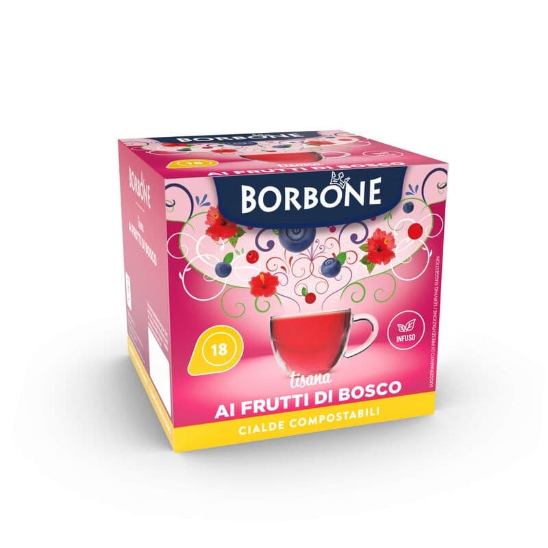 18 Frutti di Bosco Borbone Cialde 44mm, immagine 1