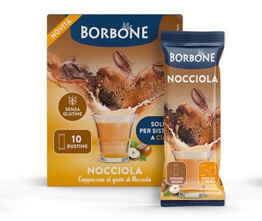 10 bustine Nocciola 12g solubile Borbone, immagine 1