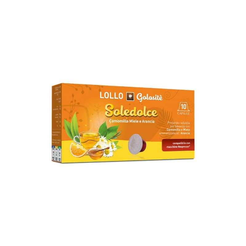 10 Camomilla Miele Arancia Lollo Nespresso, immagine 1