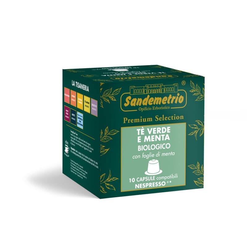 10 The Verde e Menta Biologico Sandemetrio Nespres so, immagine 1