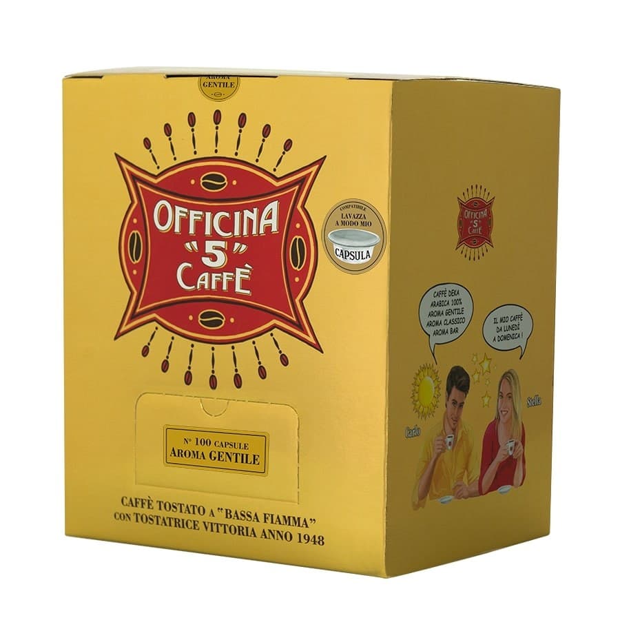 100 Aroma Gentile Officina 5 Caffè a Modo Mio, immagine 1