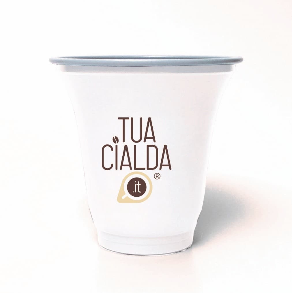 50 Bicchierini 80cl Bianchi Tua Cialda, immagine 1