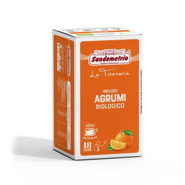 18 Filtro monodose Infuso Agrumi Biologico Sandeme trio, immagine 1