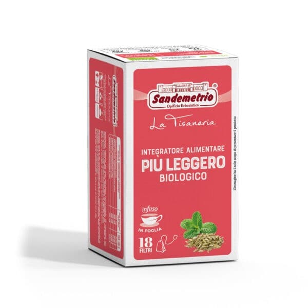 18 Filtro Monodose Infuso Erbe + Leggero Bio (Inte gratore Alimentare) Sandemetrio, immagine 1