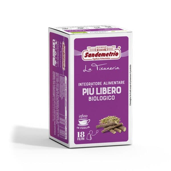 18 Filtro Monodose Infuso Erbe + Libero Bio (Integ ratore Alimentare) Sandemetrio, immagine 1