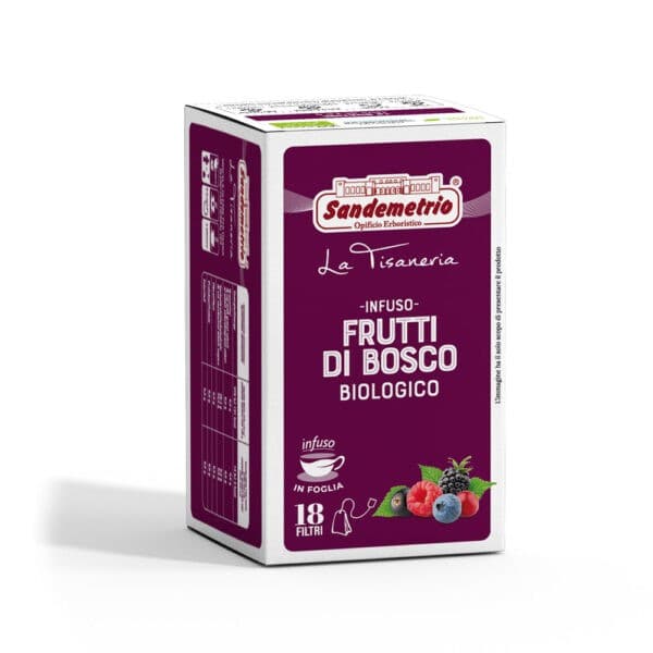 18 Filtro Monodose Infuso Frutti Di Bosco Bio Sand emetrio, immagine 1