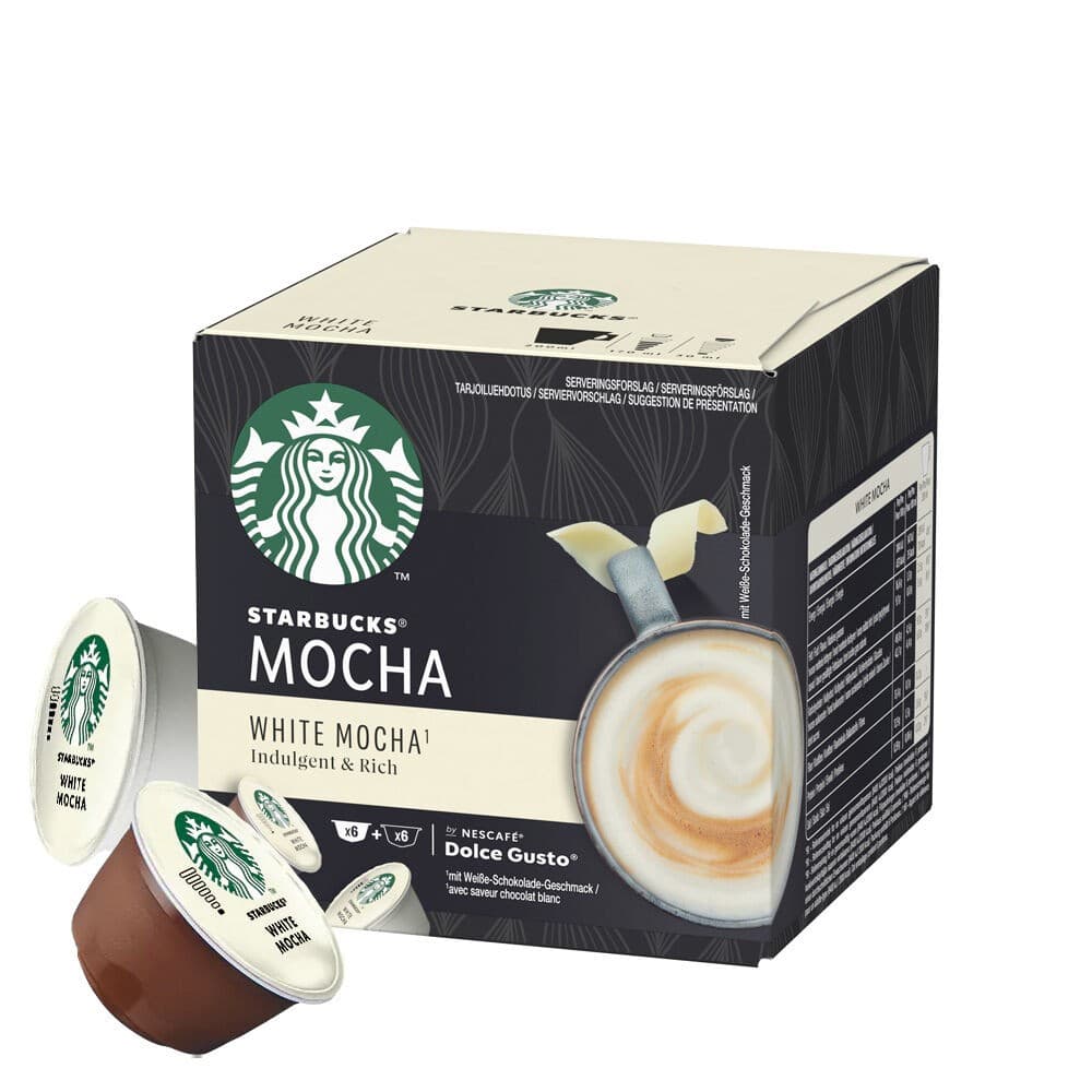 12 White Chocolate Mocha Starbucks Dolce Gusto, immagine 1