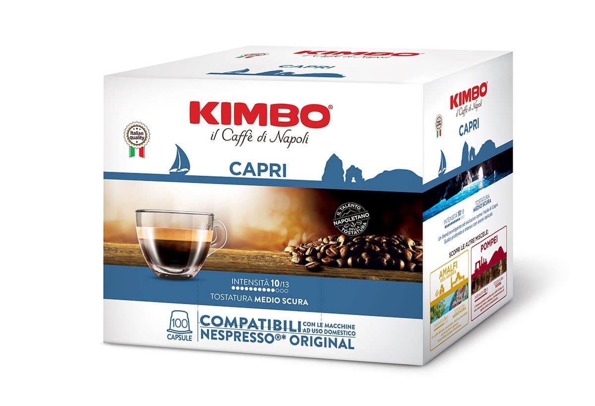 100 Capri Kimbo Nespresso, immagine 1