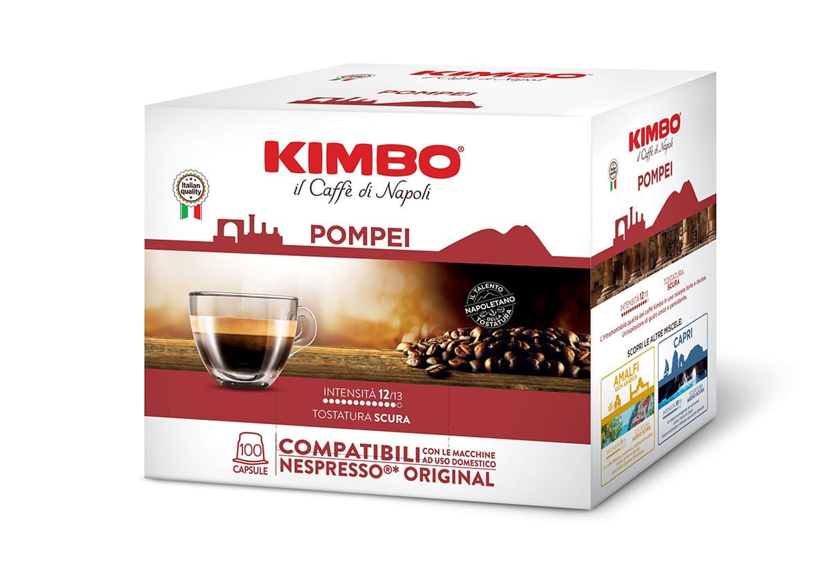 100 Pompei Kimbo Nespresso, immagine 1