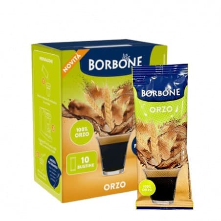 10 bustine Orzo 12g solubile Borbone, immagine 1