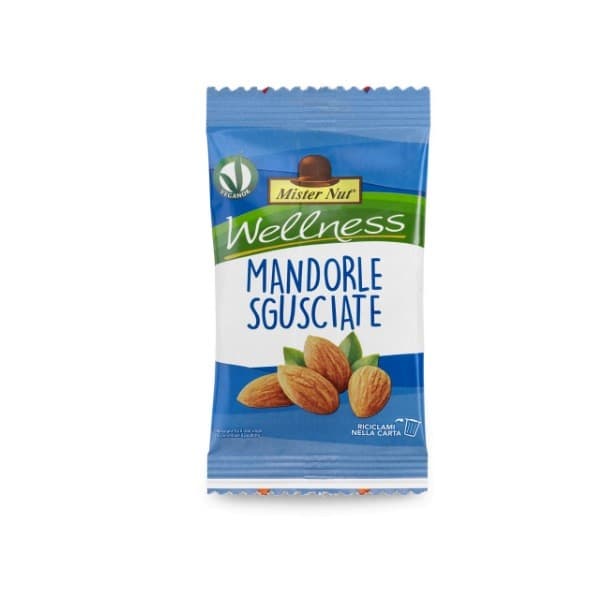 Mandorle al Naturale 25 Gr. NewFactor, immagine 1