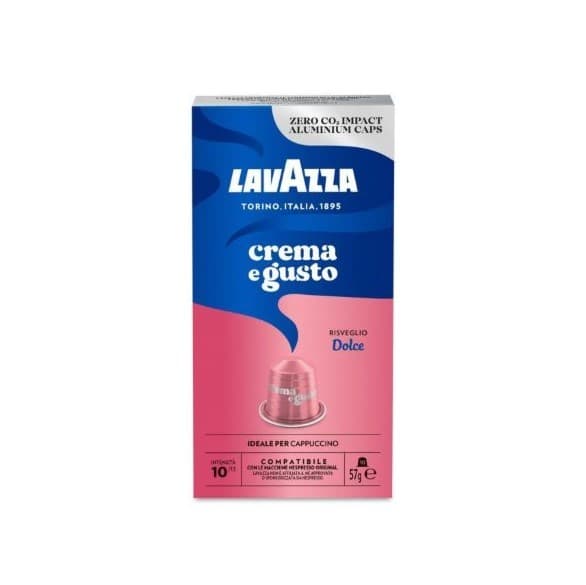 10 Lavazza Crema e Gusto Dolce Alluminio Nespresso, immagine 1