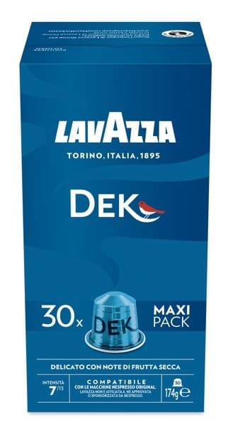 30 Lavazza Decaffeinato Alluminio Nespresso, immagine 1