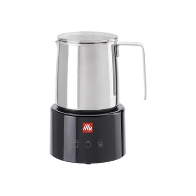 1 Montalatte elettrico Illy Milk Frother touch Nero lavabile in lavastoviglie, immagine 1