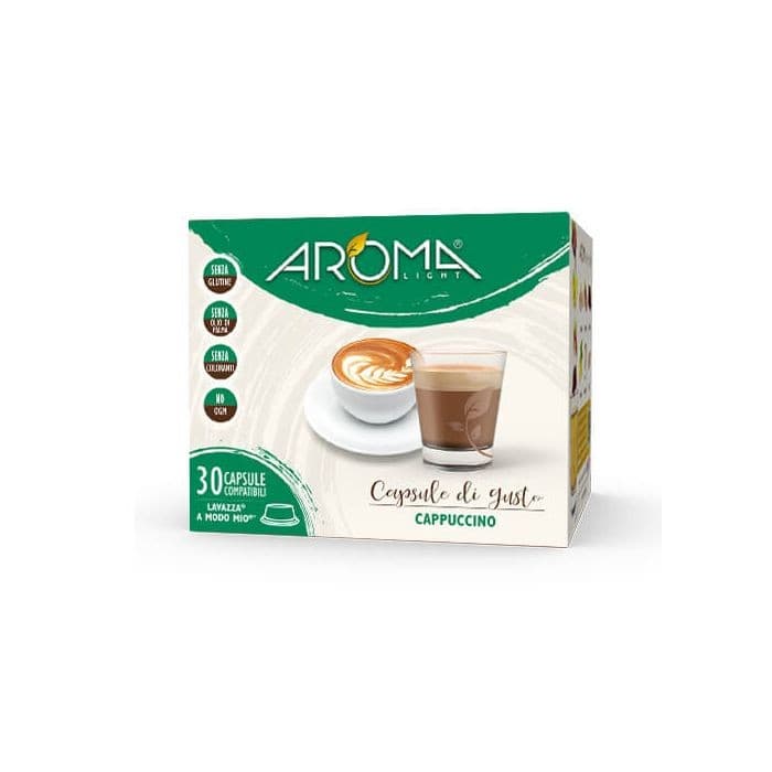 30 Cappuccino Aroma Light A Modo Mio, immagine 1