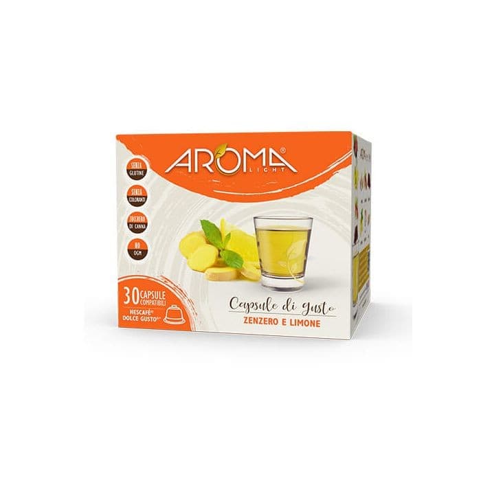 30 Zenzero e Limone Aroma Light Dolce Gusto, immagine 1