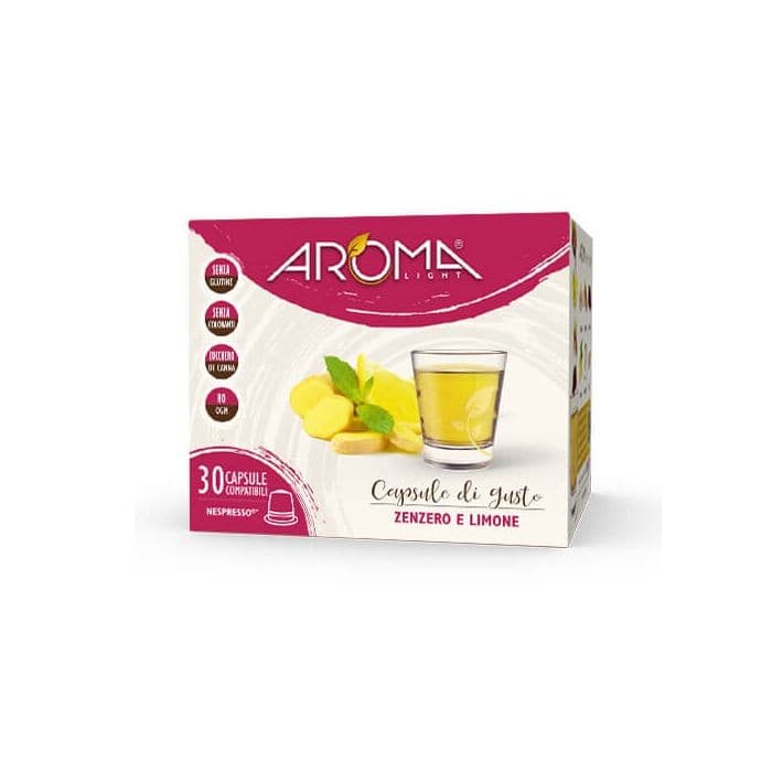 30 Zenzero e Limone Aroma Light Nespresso, immagine 1
