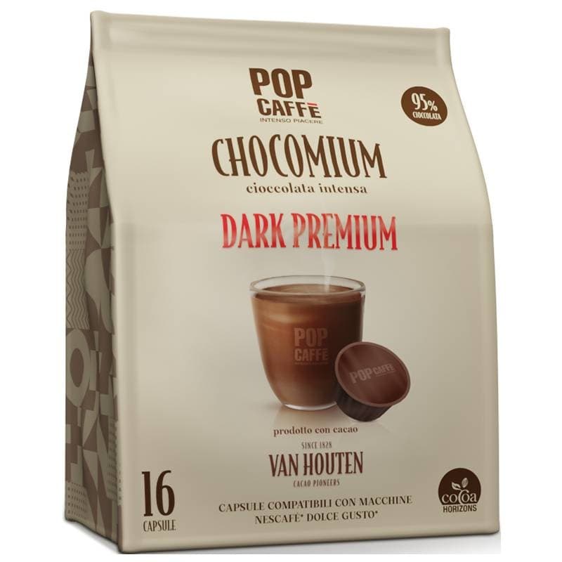 16 Chocomium Dark Premium Pop Dolce Gusto, immagine 1