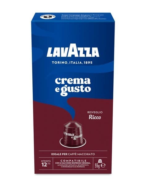 10 Lavazza Crema e Gusto Ricco Alluminio Nespresso, immagine 1
