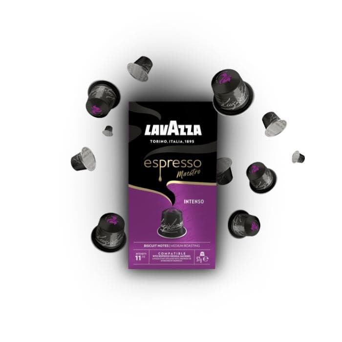 10 Lavazza Espresso Maestro Intenso Alluminio Nesp resso, immagine 1