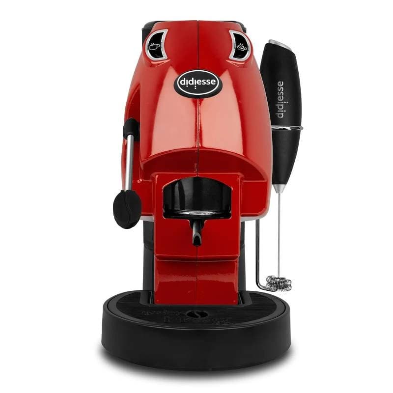 1 Macchina Caffè Baby Frog coffee&tea Rossa Didies se + Frullino Omaggio, immagine 1