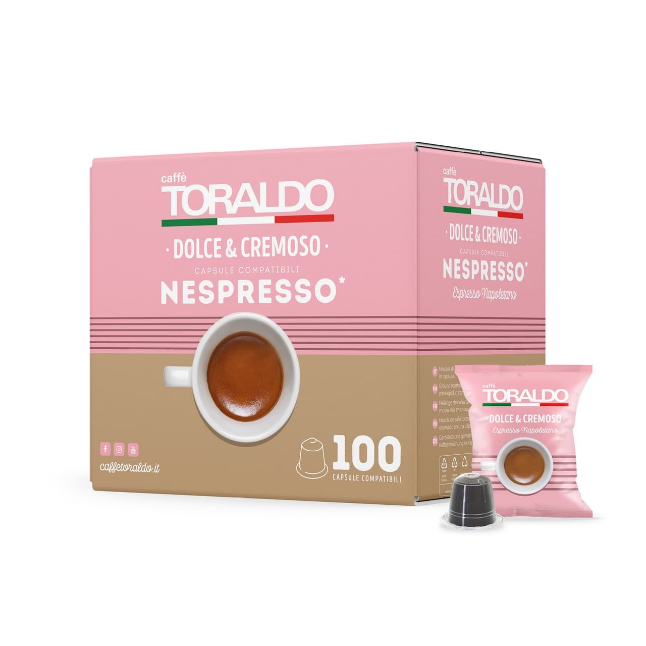 100 Dolce e Cremoso Toraldo Nespresso, immagine 1