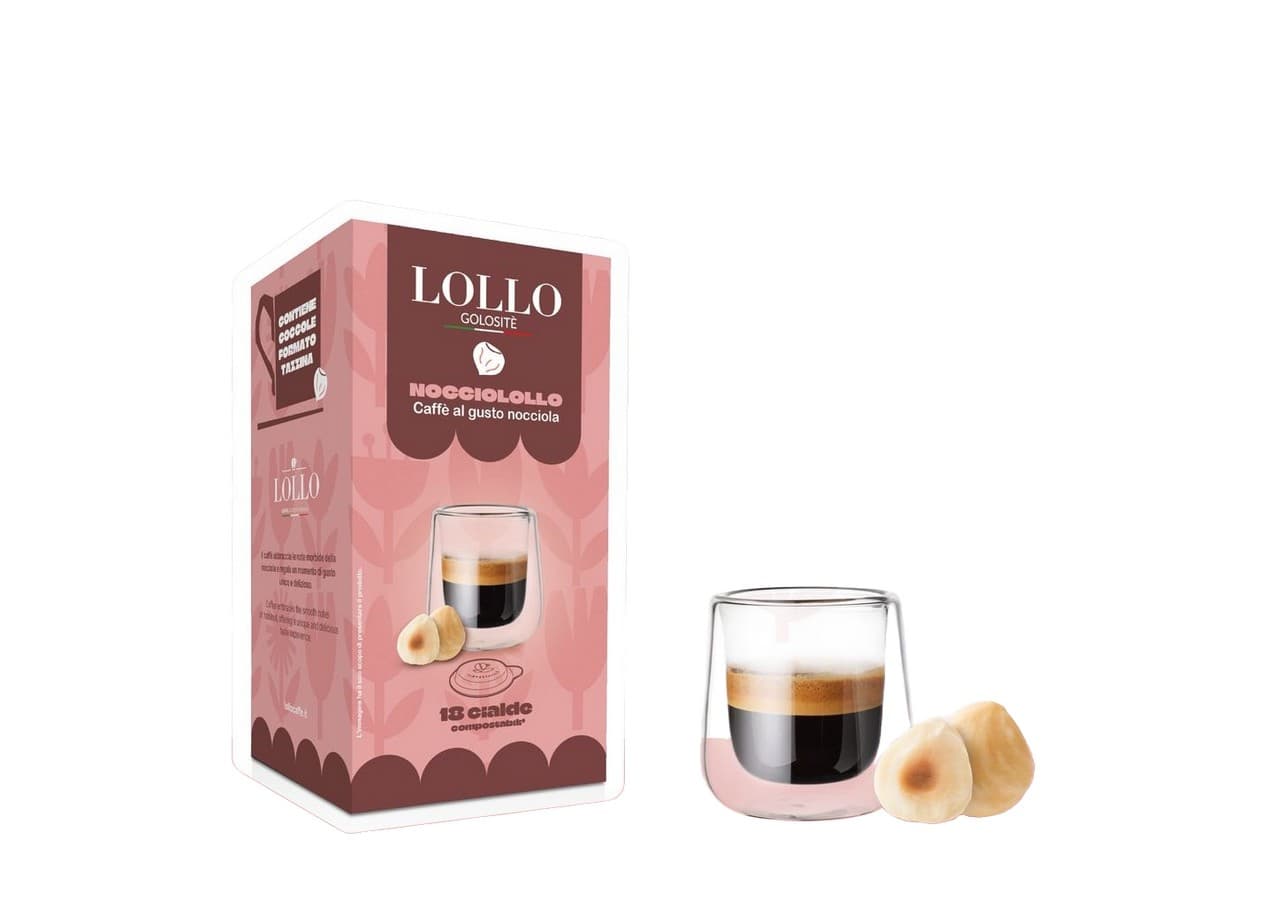 18 Caffè alla Nocciola Lollo Cialde 44mm, immagine 1