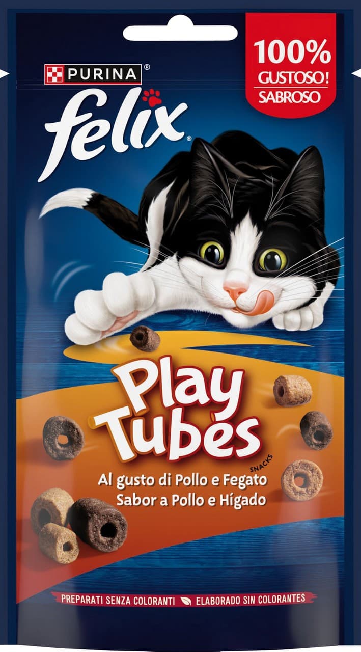 Felix PlayTubes 50g Pollo e Fegato, immagine 1