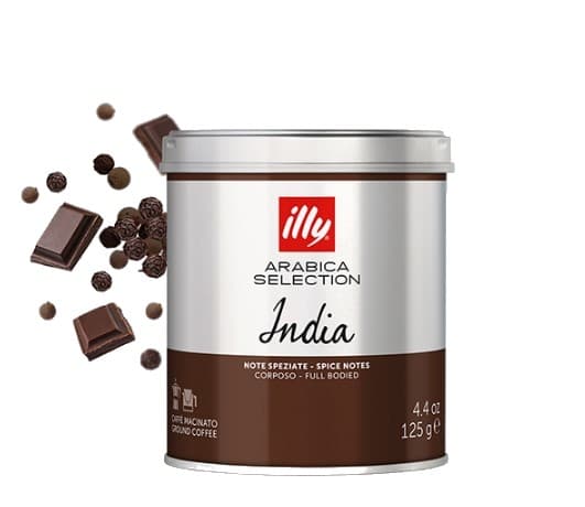 1 Caffè Macinato Moka India 125g Illy, immagine 1